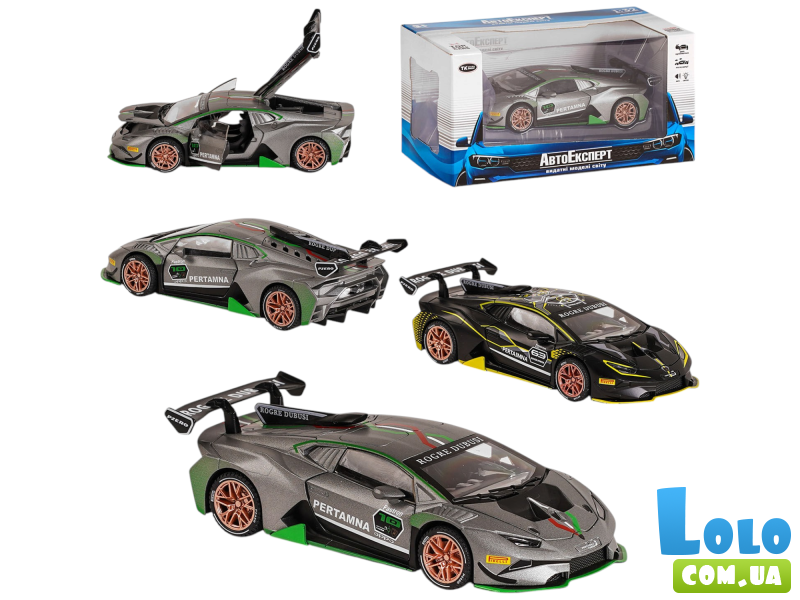 Машина металлопластиковая Lamborghini, АвтоЕксперт (в ассортименте)