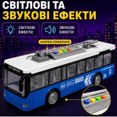 Машина Троллейбус инерционная