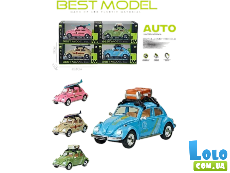 Машина Volkswagen Beetle (в ассортименте)