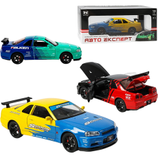 Машина металлопластиковая Nissan Skyline GT-R (R34), Авто Експерт (в ассортименте)