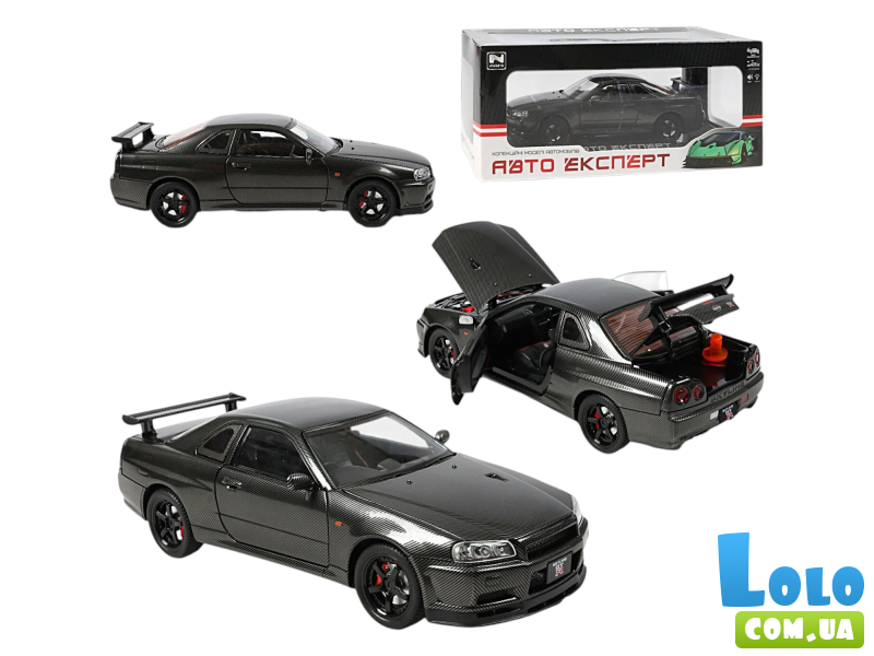 Машина металлопластиковая Nissan Skyline GT-R R34, АвтоЕксперт