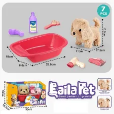 Интерактивная игрушка Собачка с ванной и аксессуарами