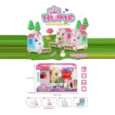 Мягкая интерактивная игрушка Кролик (в ассортименте)