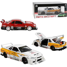 Машина металлопластиковая Nissan Skyline GT-R R34, АвтоЕксперт (в ассортименте)