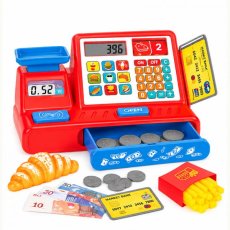 Кассовый аппарат игрушечный (красный)