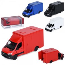 Машина металлическая Mercedes-Benz Sprinter Box Truck, Kinsmart (в ассортименте)