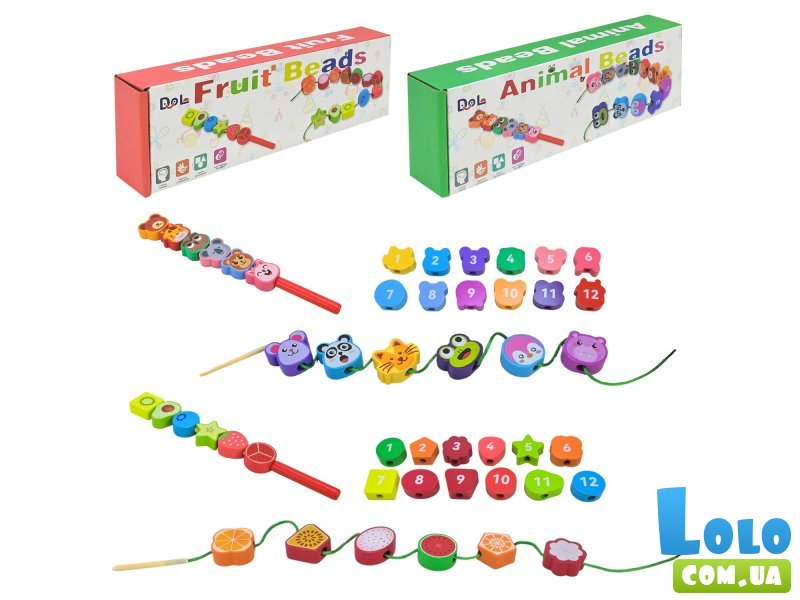 Деревянная играшка Шнуровка (в сортименте)