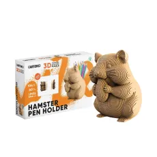 Картонный 3D пазл Хомяк-органайзер, Cartonic, 104 эл.