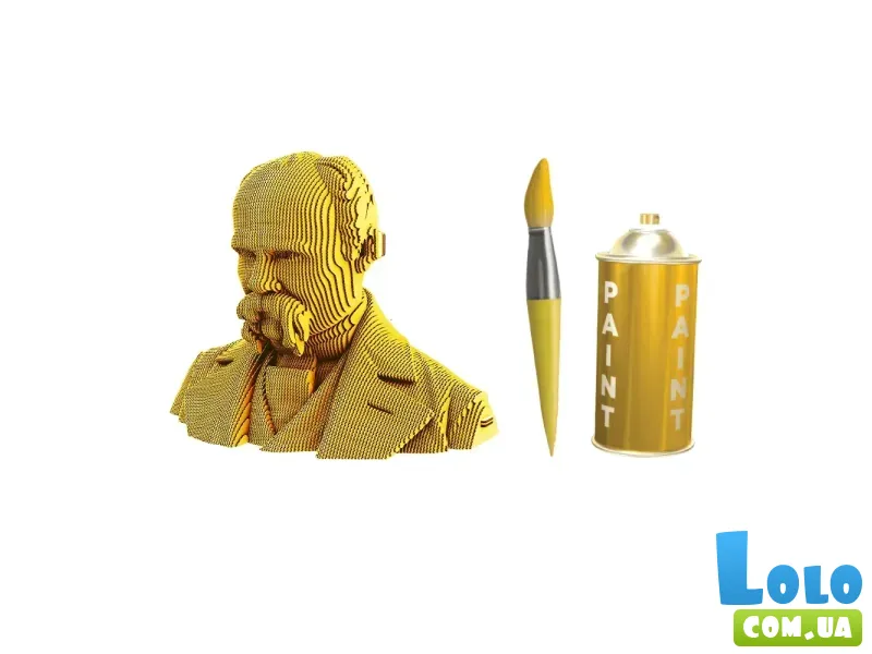 Картонный 3D пазл Тарас Шевченко, Cartonic, 147 эл.
