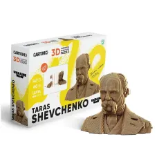 Картонный 3D пазл Тарас Шевченко, Cartonic, 147 эл.