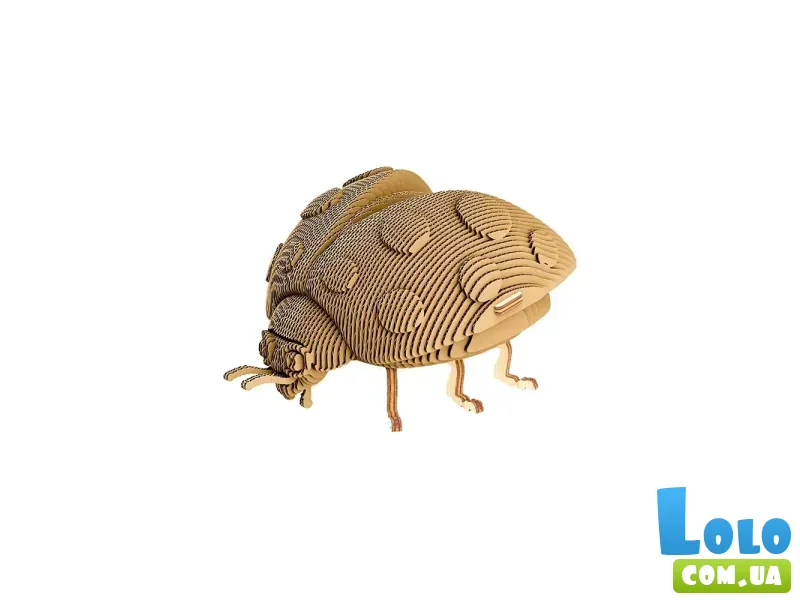 Картонный 3D пазл Божья коровка, Cartonic, 77 эл.