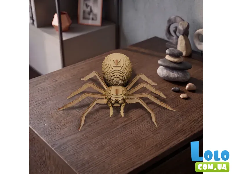 Картонный 3D пазл Паук, Cartonic, 59 эл.
