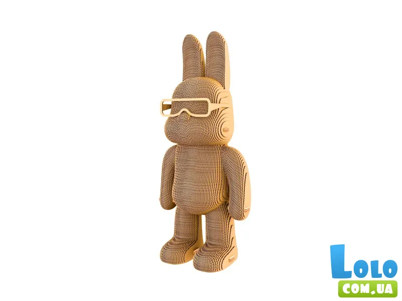 Картонный 3D пазл ARTY BUNNY, Cartonic, 160 эл.