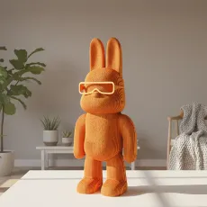 Картонный 3D пазл ARTY BUNNY, Cartonic, 160 эл.