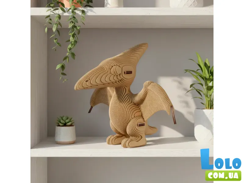 Картонный 3D пазл Птеродактиль, Cartonic, 149 эл.