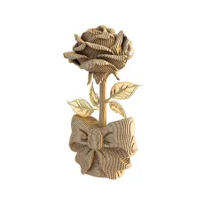 Картонный 3D пазл Роза, Cartonic, 134 эл.
