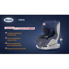 Автокресло Britax-Romer Trifix Crown Blue (синее)