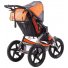 Прогулочная коляска Bob Sport Utility Stroller Orange (оранжевая с серым)