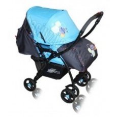Прогулочная коляска Baciuzzi B14 Blue (голубая)