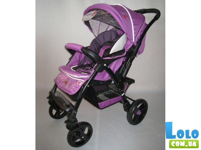 Прогулочная коляска Baciuzzi B8.4W New Purple (фиолетовая)