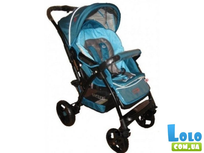Прогулочная коляска Baciuzzi B8.4W Blue (бирюзовая)