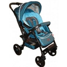 Прогулочная коляска Baciuzzi B8.4W Blue (бирюзовая)