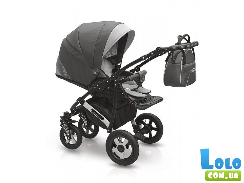 Универсальная коляска 2 в 1 Camarelo Carera CA-20 (серая)