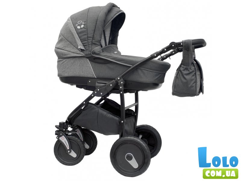 Универсальная коляска 2 в 1 Camarelo Jazz LN-104 (серая)