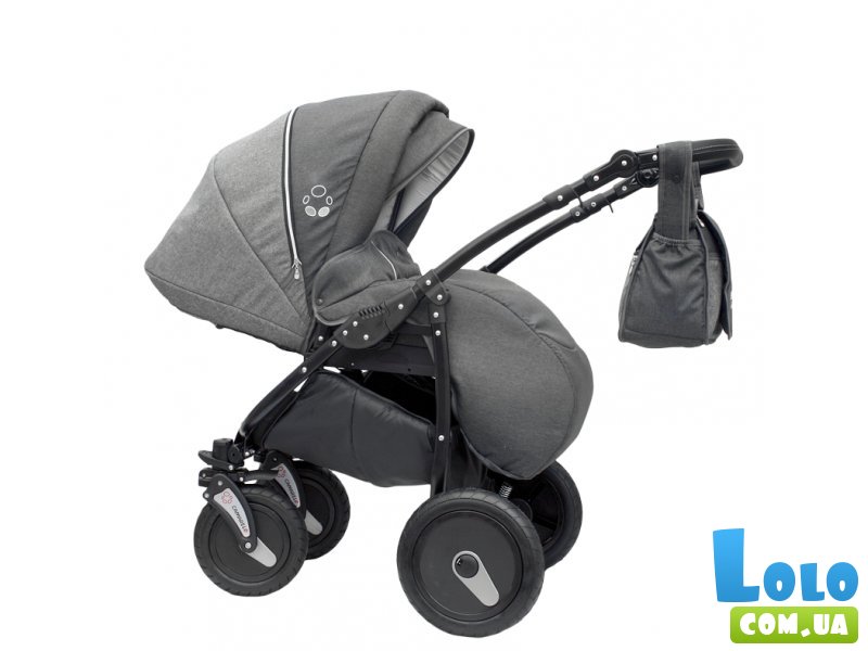 Универсальная коляска 2 в 1 Camarelo Jazz LN-104 (серая)