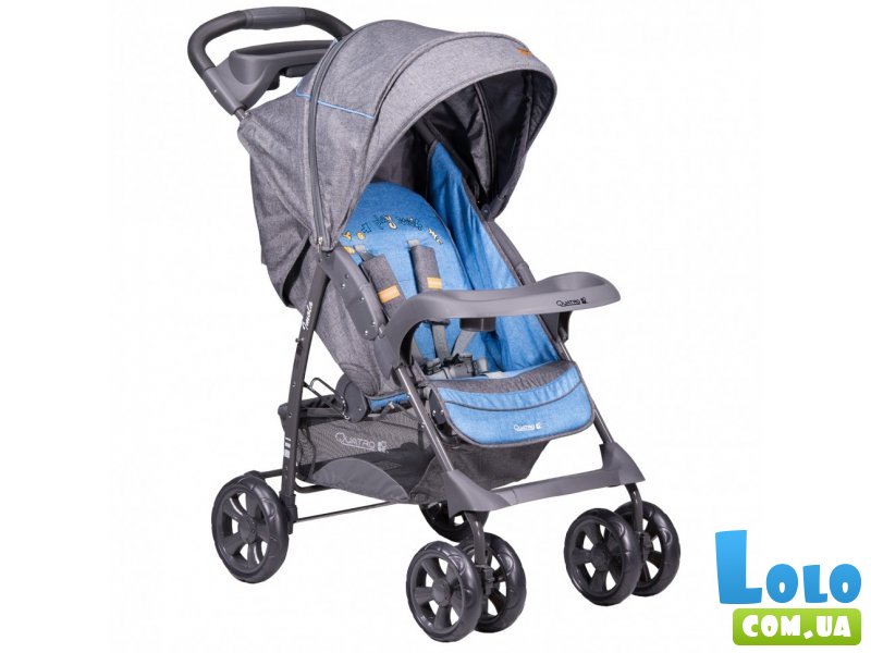 Прогулочная коляска-трость Quatro Imola 13 Turquoise (бирюзовая с серым)