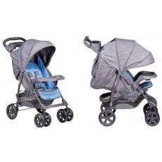 Прогулочная коляска-трость Quatro Imola 13 Turquoise (бирюзовая с серым)