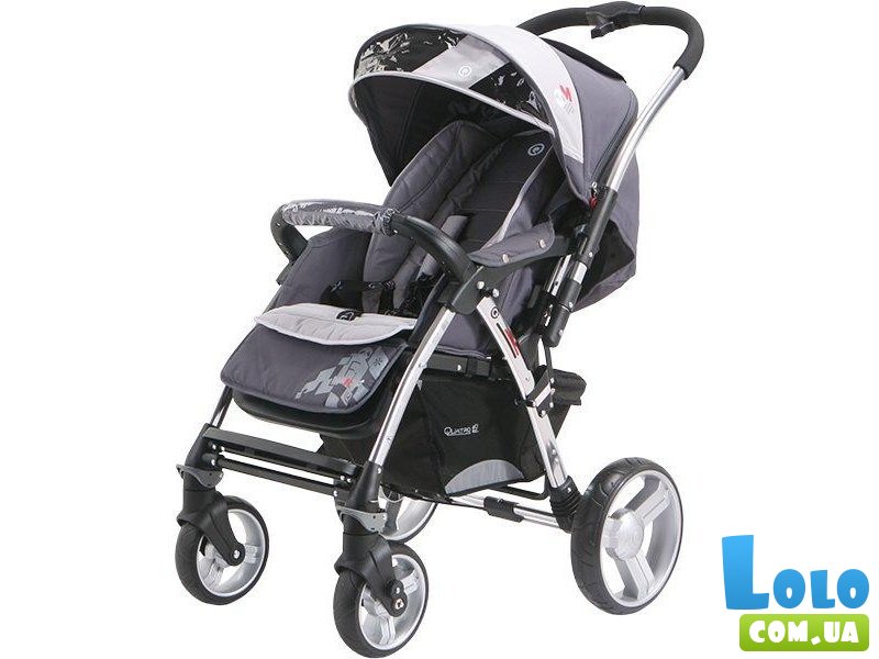 Прогулочная коляска-трость Quatro Monza 8 9008679 (серая)