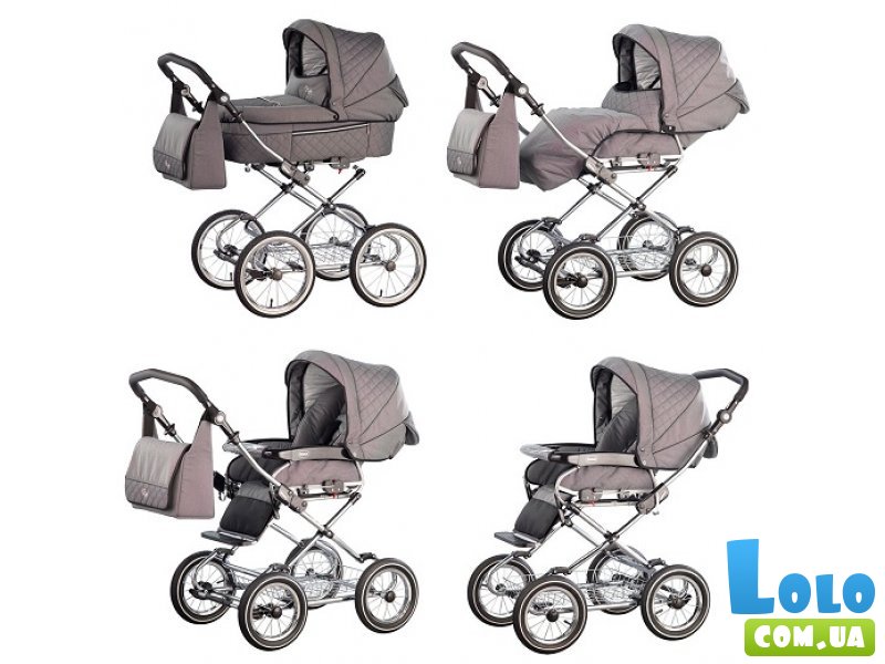 Универсальная коляска 2 в 1 Roan Rialto R-13 (бежевая)
