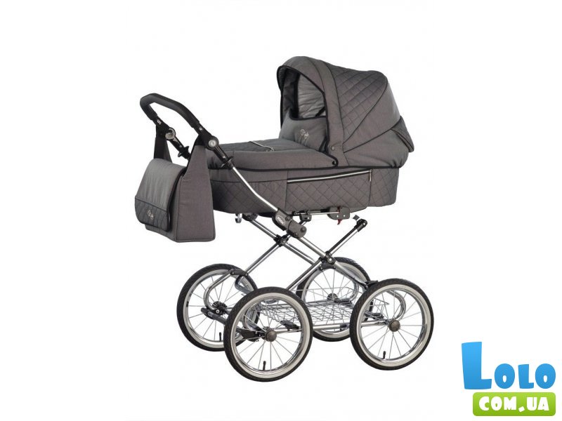 Универсальная коляска 2 в 1 Roan Rialto R-14 (серая)