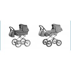 Универсальная коляска 2 в 1 Roan Rialto R-14 (серая)