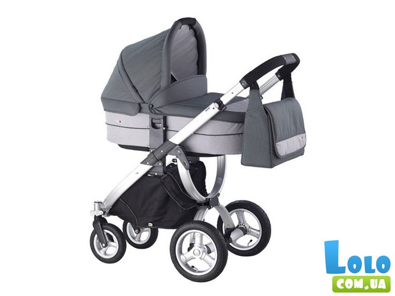 Универсальная коляска 2 в 1 Roan Teo Cadet Grey (серая)