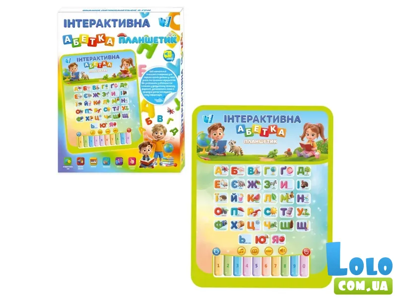 Планшет Интерактивный алфавит, WToys