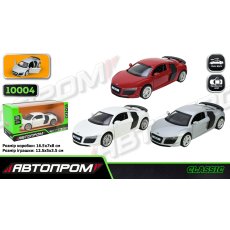 Машина металлическая Audi R8 GT, Автопром (в ассортименте)