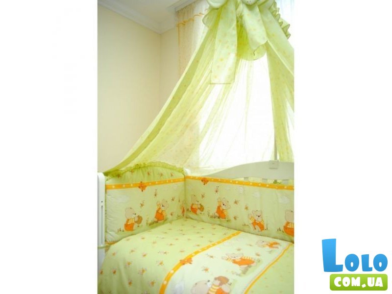 Комплект постельного белья Twins Comfort С-009 Медуны, зеленый