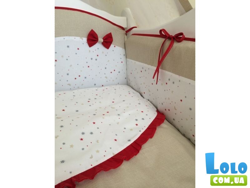 Постельный комплект Twins Premium P-001 Starlet, серый