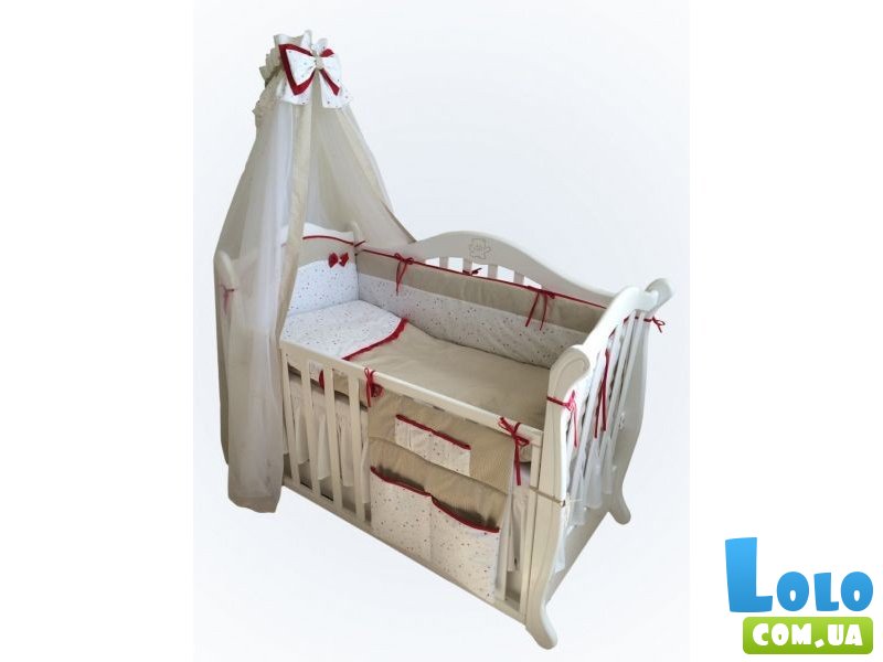 Постельный комплект Twins Premium P-001 Starlet, серый