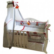 Постельный комплект Twins Premium P-001 Starlet, серый