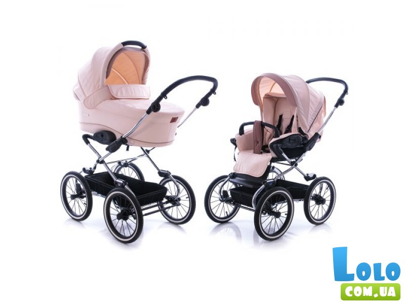 Универсальная коляска 2 в 1 Navington Caravel 14" Cream (бежевая)