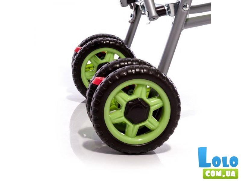 Прогулочная коляска Geoby D222F-R4GT (зеленая)