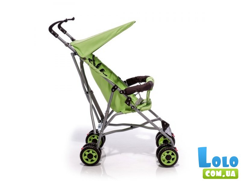 Прогулочная коляска Geoby D222F-R4GT (зеленая)