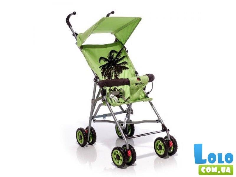 Прогулочная коляска Geoby D222F-R4GT (зеленая)