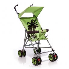 Прогулочная коляска Geoby D222F-R4GT (зеленая)