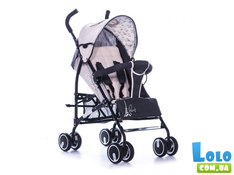 Прогулочная коляска Everflo SK-166 Paris (серая)