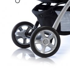 Прогулочная коляска Geoby C409-W3HZ (синяя), с узором