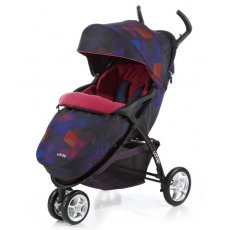 Прогулочная коляска Geoby C409-W3HZ (синяя), с узором